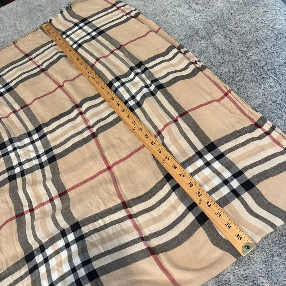 Plaid Nova Check Scarf OS Old Money Quiet Luxury Preppy Academia Heritage 21451